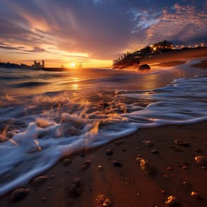 Olas Sónicas Del Océano: La Música Del Abrazo Del Océano - Sonidos y susurros de la naturaleza