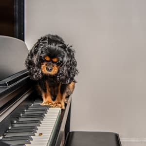 Piano's Tail-Wagging Serenade: Ethereal Dog Delight - Relaxing Piano Radio