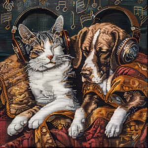 Königliches Haustierparadies - Beruhigende Musik für Hunde