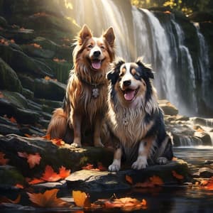 Retiro En Cascada Para Perros: Sonidos Relajantes Del Agua - Sonidos de la naturaleza en todo el mundo