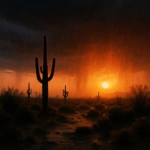 50 Rainy Nights: Monsoon Season - Meditation Rain Sounds