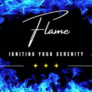 Firelight Asanas: Binaural Yoga Sessions - Rushing Blaze Fire Sounds Library