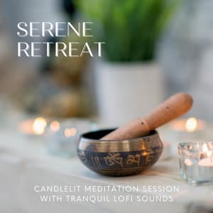 Serene Retreat : Candlelit Meditation Session with Tranquil Lofi Sounds - Cafe Lounge Groove
