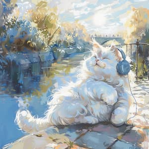 Cats' Playful Vibes: Chill Music for Fun - Three Little Kittens