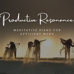 Productive Resonance: Meditative Piano for Efficient Work - Coffee Shop Jazz Piano Chilling