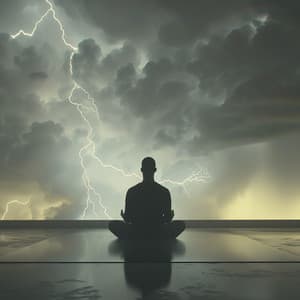 Meditación Con Lluvia Binaural: Paisajes Sonoros Del Trueno - Meditación Guiada
