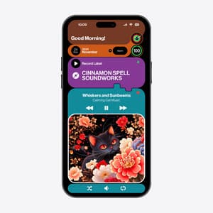 Whiskers and Sunbeams - Calming Cat Music