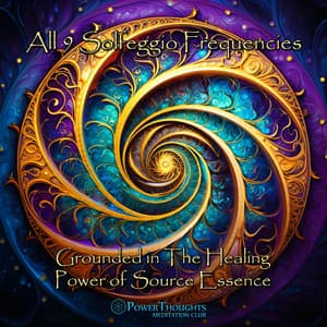 All 9 Solfeggio Frequencies: Grounded in the Healing Power of Source Essence - PowerThoughts Meditation Club