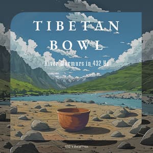Tibetan Bowl River Murmurs in 432 Hz - 432 Vibrations