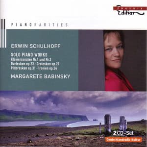 Schulhoff, E.: Piano Music - Erwin Schulhoff