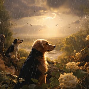 Serenata De Mascotas Con La Lluvia: Sonidos Relajantes Para Mascotas - Serie de sonidos de la naturaleza