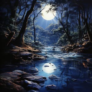 Serenidad A La Luz De La Luna: Canciones De Cuna Junto Al Río - Reserva de Sonidos Naturales