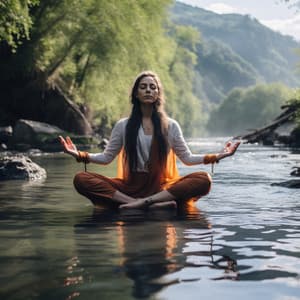 Meditación De Las Aguas Místicas: Melodías De Un Río Sereno - Lista de reproducción para relajarse por la mañana
