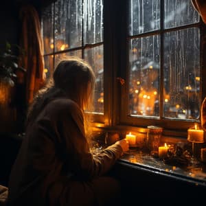 Resonancia Reflectante De La Lluvia: Música Para Aliviar El Estrés - Serie de sonidos de la naturaleza