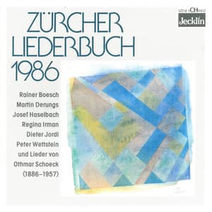 Zürcher Liederbuch 1986 und Lieder von Othmar Schoeck - Kathrin Graf