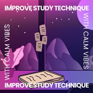 Improve Study Technique with Calm Vibes: Study Room, Relaxed Brain, Mood to Study, Serenity Sky in the Long Night - Relaxing Chillout Music Zone