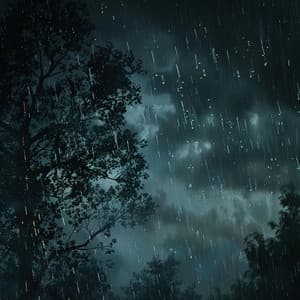 Tranquil Rain Relaxation: Chill and Thunder Melodies - melting into silence