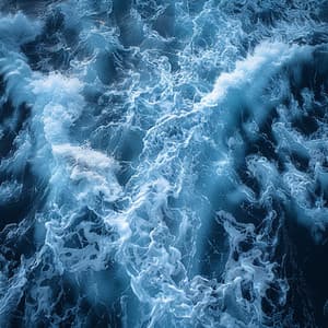 Deriva Oceánica Binaural: Corrientes Calmantes - Resplandor relajante