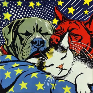 Haustiergalaxien: Kosmische Sternenschätze - Musik für Katzen TA