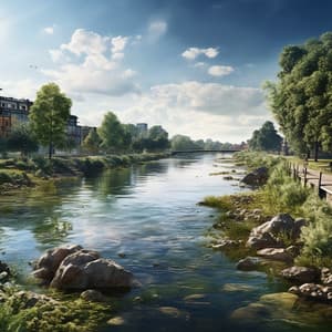 Calming Waters: Binaural Beats for Stress Relief and Relaxation - Forest Sounds FX