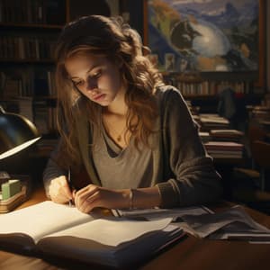 Academic Rain: Relaxing Rainfall for Study Time - A Minute Concentration