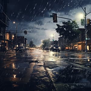 Relaxation Rain: Meditation's Calming Echoes - Binaural Beats Entertainment