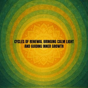 Cycles of Renewal Bringing Calm Light and Guiding Inner Growth - Vagal Tone Enhancer