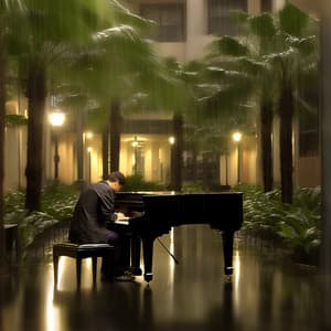 Retiro De Meditación Con Piano Empapado De Lluvia - Medi Rela