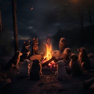 Llamas Armónicas: Música Para Mascotas Felices - Grabaciones de la madre naturaleza