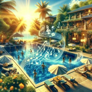 Holiday Music: Chillout Music in Hot Swimming Pool - The Cocktail Lounge Players