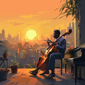 Downtown Beats Resound: Electric Jazz Music - Chill Lounge Hotel