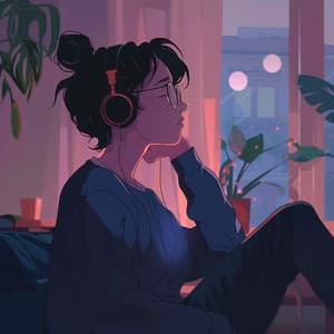 Echoes Lofi: Sounds in Space - Nighttime Lofi
