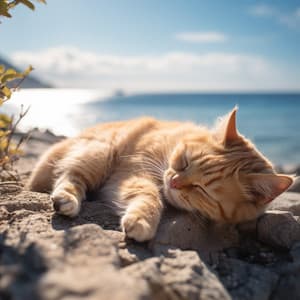 Música De La Costa Felina: Melodías De Gatos Oceánicos - Latidos de soledad