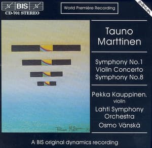 Marttinen: Symphony No. 1 / Symphony No. 8 / Concerto Op. 13 - Tauno Marttinen