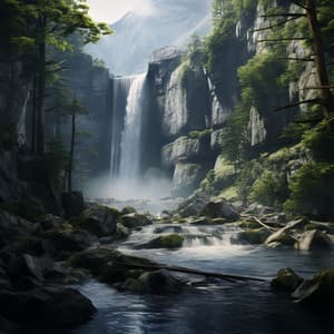 Waterfall Serenity: Soothing Sounds for Pets - Crow City