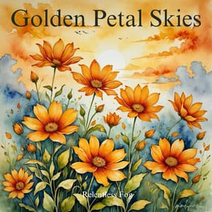 Golden Petal Skies - Relentless Fog