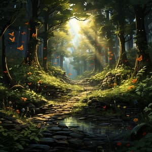 Bosque Natural E Insectos: Oasis De Relajación - Musica romantica para sexo