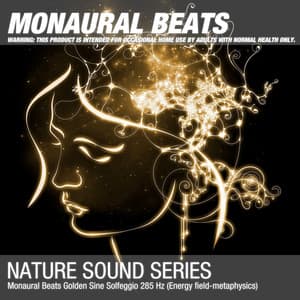 Monaural Beats Golden Sine Solfeggio 285 Hz - Binaural Beats