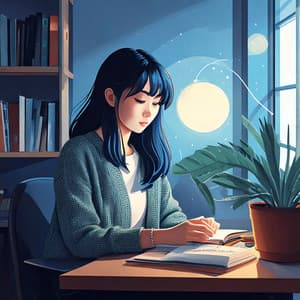 Concentration Vibes: Lofi Music for Studying - Crystal Sound Bath