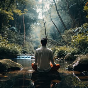 Paisajes Acuáticos Meditativos: Sinfonía Silenciosa Del Río - Sonidos curativos de la naturaleza