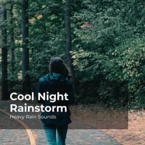 Cool Night Rainstorm - Heavy Rain Sounds
