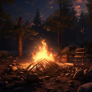 Fire's Concentration Aid: Ambient Hearth Sounds - Office Background Music Playlists