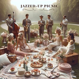 Jazzed-Up Picnic: Smooth Parkside Melodies - Relax Time Zone