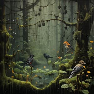 Nature's Harmony of Rain Birds - I See Rainbows