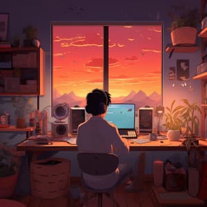 Llovizna De Trabajo: Ecos Binaurales De Lluvia - La fábrica de ritmos binaurales