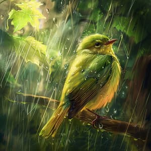 Coro De Lluvia De La Naturaleza: Aves Binaurales En Armonía - 92 96 Hz - Jardín del sonido