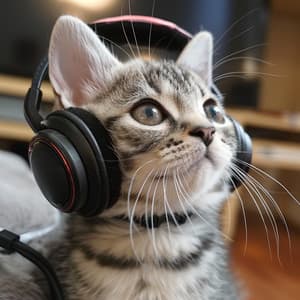 Música Nocturna Para Gatos: Bigotes En Melodía - Ambiente en Bucle
