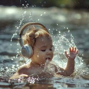 Baby's River: Gentle Music Waves - Happy Baby Lullaby Band