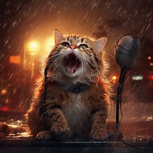 Feline Waves: Ocean Cats Nocturne - Happy Morning Music