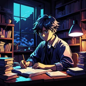 Scribbles & Soundwaves: A Lo-Fi Study Journey - Lofi Hip-Hop Beats